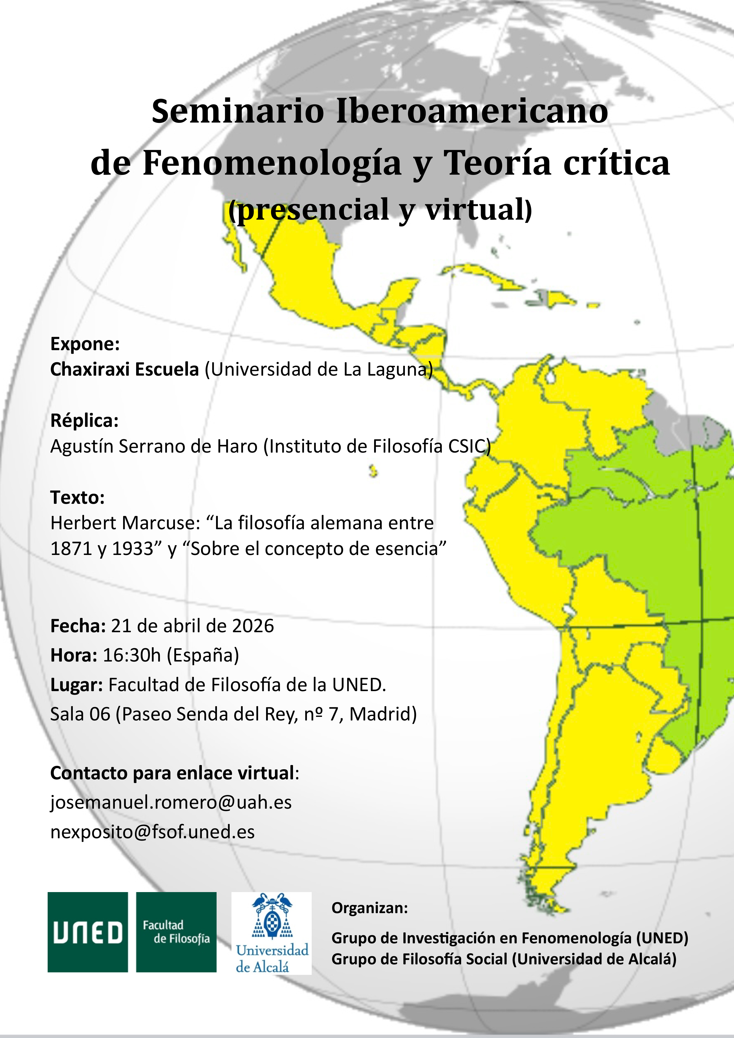 Herbert Marcuse: “La filosofía alemana entre 1871 y 1933” y “Sobre el concepto de esencia"